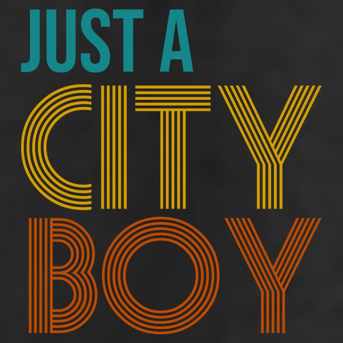 Just A City Boy Funny 11oz C Handle Ceramic Mug