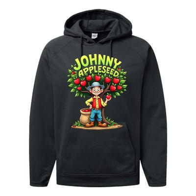 Johnny Appleseed Costume Performance Fleece Hoodie