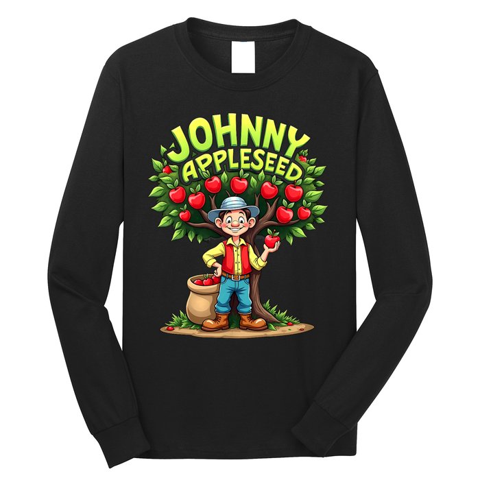 Johnny Appleseed Costume Long Sleeve Shirt