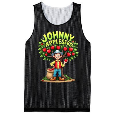 Johnny Appleseed Costume Mesh Reversible Basketball Jersey Tank