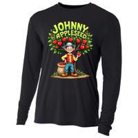 Johnny Appleseed Costume Cooling Performance Long Sleeve Crew