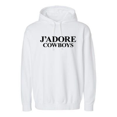 J' Adore Cowboys Tank Top Kendall Jenner Wear Tank Garment-Dyed Fleece Hoodie