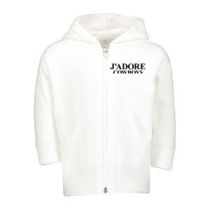 J' Adore Cowboys Tank Top Kendall Jenner Wear Tank Toddler Zip Fleece Hoodie