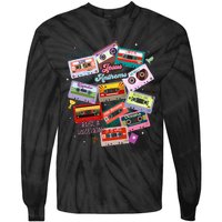 Jesus Anthems Christian Cassette Tape God Music Inspired Tie-Dye Long Sleeve Shirt