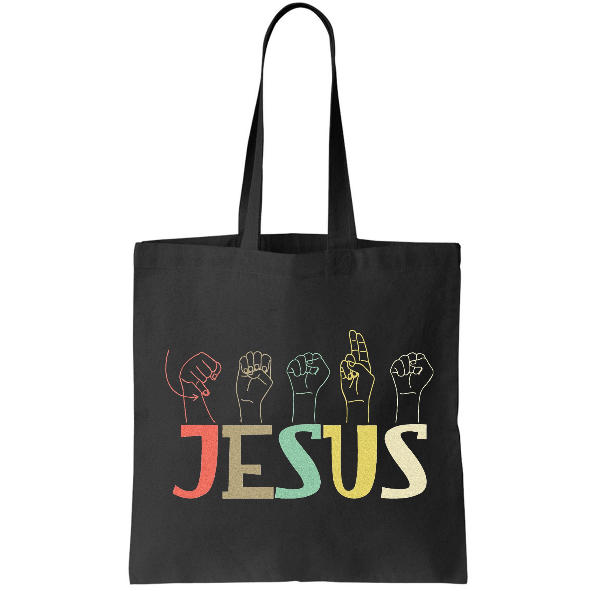 Jesus ASL Christian Deaf DHH ASL Teacher Sign Language Bag