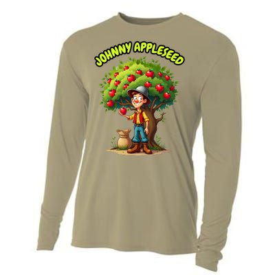 Johnny Appleseed Costume Cooling Performance Long Sleeve Crew