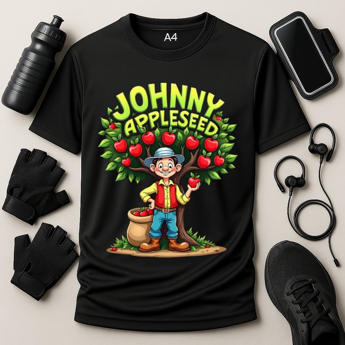 Johnny Appleseed Costume Cooling Performance Crew T-Shirt