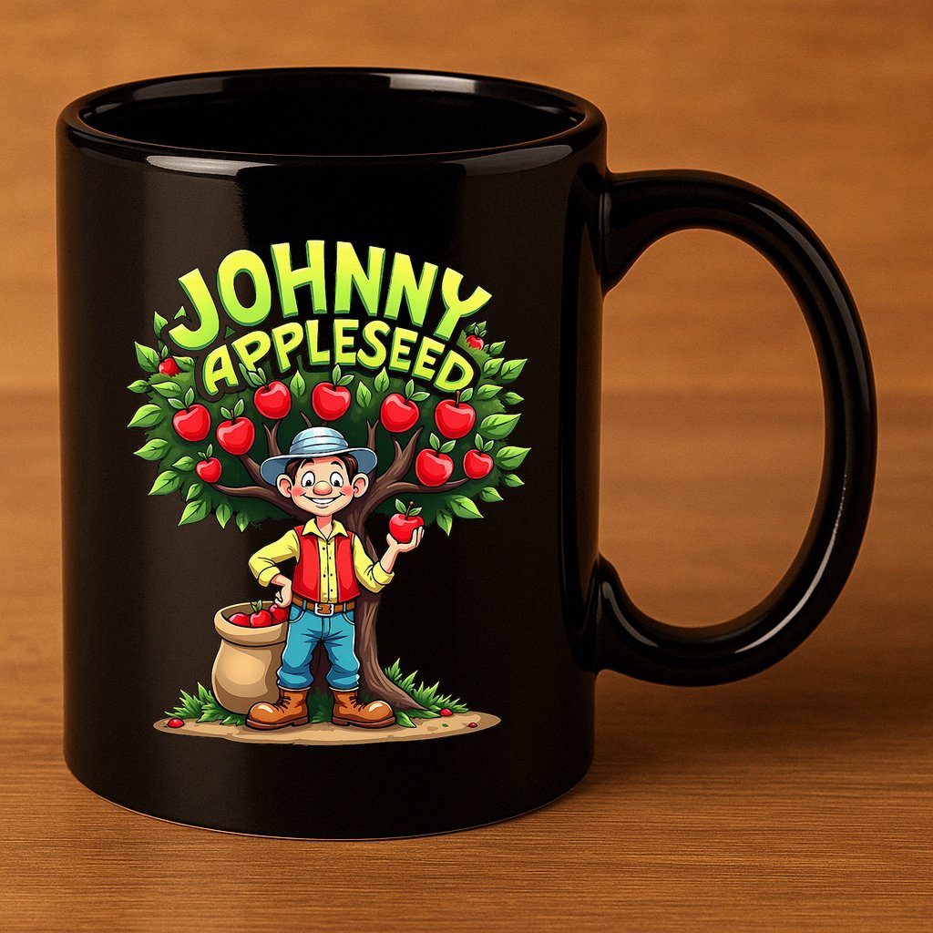 Johnny Appleseed Costume 11oz C Handle Ceramic Mug