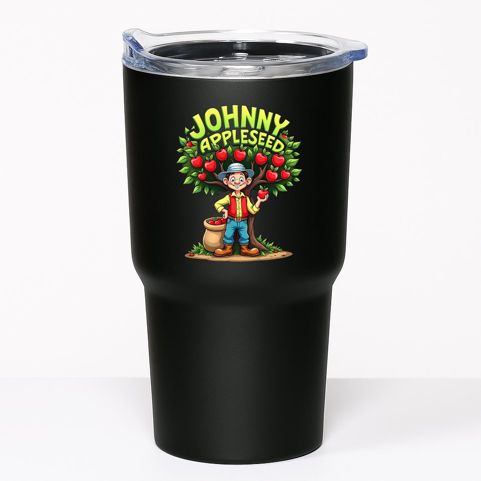 Johnny Appleseed Costume Tumbler