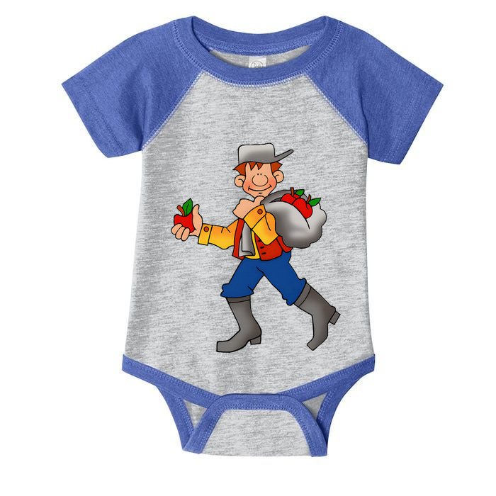 Johnny Appleseed Costume Infant Baby Jersey Bodysuit