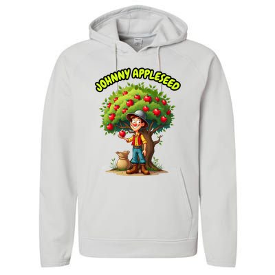 Johnny Appleseed Costume Performance Fleece Hoodie