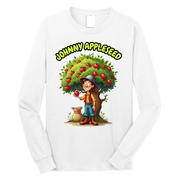 Johnny Appleseed Costume Long Sleeve Shirt