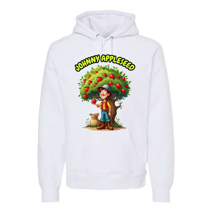 Johnny Appleseed Costume Premium Hoodie