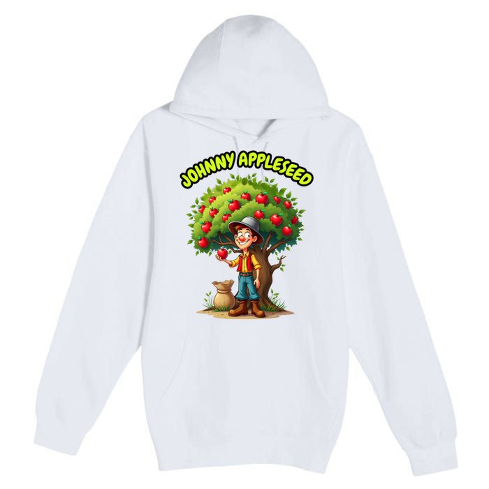 Johnny Appleseed Costume Premium Pullover Hoodie