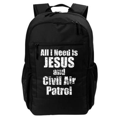 Jesus And Civil Air Patrol Funny For Christian CAP Cadets Backpack