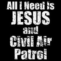 Jesus And Civil Air Patrol Funny For Christian CAP Cadets Bucket Hat