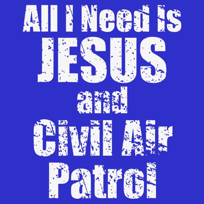Jesus And Civil Air Patrol Funny For Christian CAP Cadets Short Acrylic Beanie