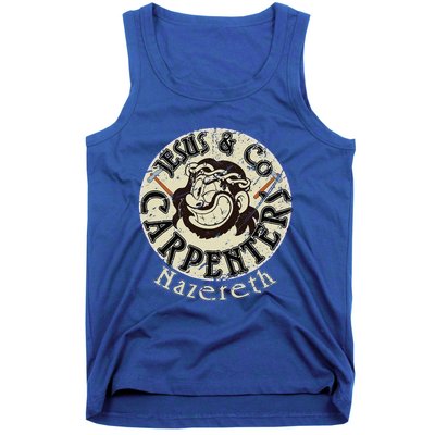 Jesus And Co Carpenters Funny Tank Top