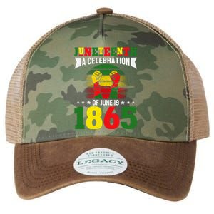 Juneteenth A Celebration Of June 19 1865 Gift Legacy Tie Dye Trucker Hat