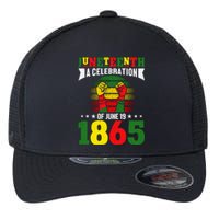 Juneteenth A Celebration Of June 19 1865 Gift Flexfit Unipanel Trucker Cap