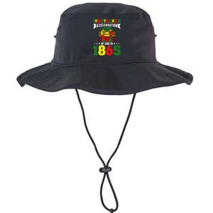 Juneteenth A Celebration Of June 19 1865 Gift Legacy Cool Fit Booney Bucket Hat