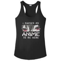 Japanese Animation Characters I Paused My Anime To Be Here Ladies PosiCharge Competitor Racerback Tank