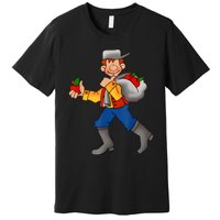 Johnny Appleseed Costume Premium T-Shirt