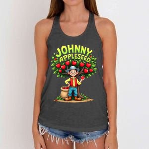 Johnny Appleseed Costume Women's Knotted Racerback Tank