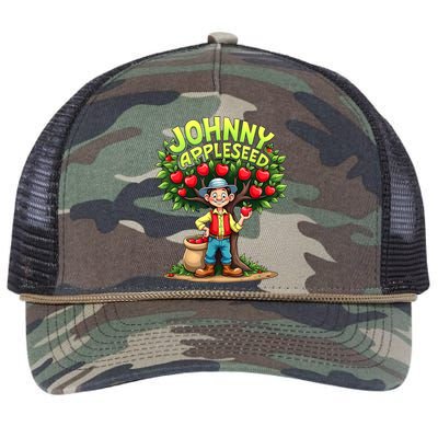 Johnny Appleseed Costume Retro Rope Trucker Hat Cap