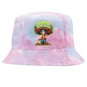 Johnny Appleseed Costume Tie-Dyed Bucket Hat