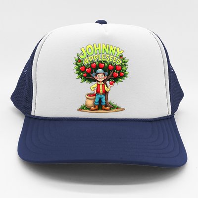 Johnny Appleseed Costume Trucker Hat