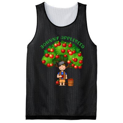 Johnny Appleseed Costume Mesh Reversible Basketball Jersey Tank