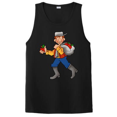 Johnny Appleseed Costume Funny Meme PosiCharge Competitor Tank