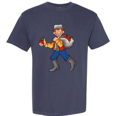 Johnny Appleseed Costume Funny Meme Garment-Dyed Heavyweight T-Shirt