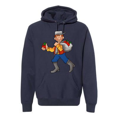 Johnny Appleseed Costume Funny Meme Premium Hoodie