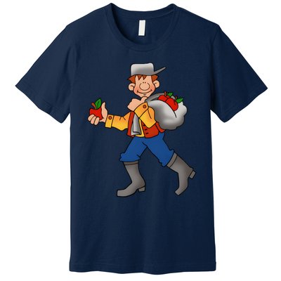 Johnny Appleseed Costume Funny Meme Premium T-Shirt