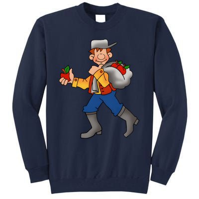 Johnny Appleseed Costume Funny Meme Tall Sweatshirt