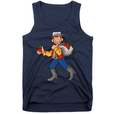 Johnny Appleseed Costume Funny Meme Tank Top