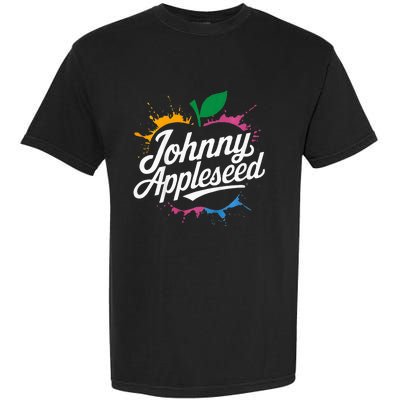 Johnny Appleseed Costume Celebrate Apples Farmer Garment-Dyed Heavyweight T-Shirt