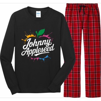 Johnny Appleseed Costume Celebrate Apples Farmer Long Sleeve Pajama Set