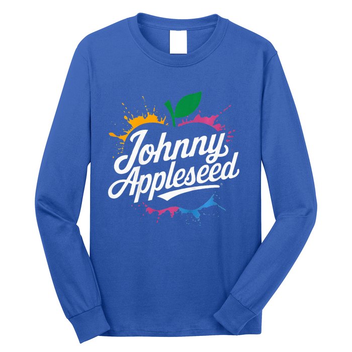 Johnny Appleseed Costume Celebrate Apples Farmer Long Sleeve Shirt