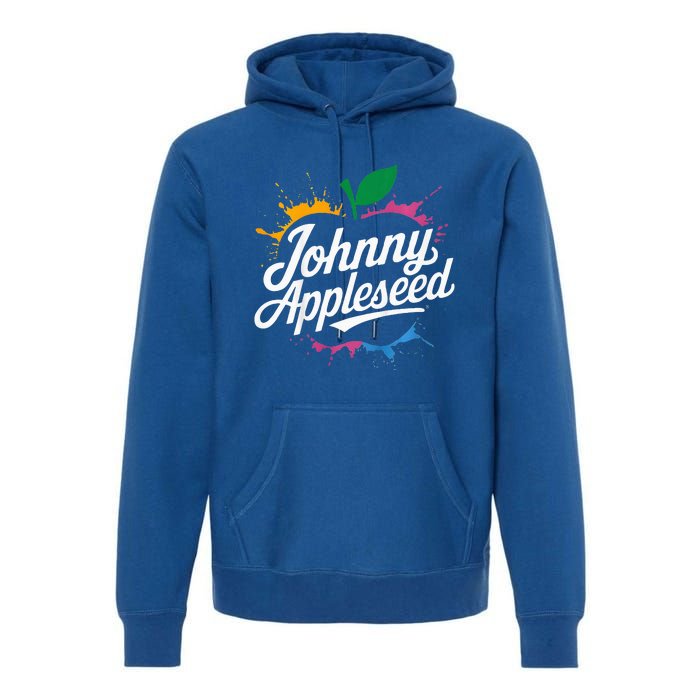 Johnny Appleseed Costume Celebrate Apples Farmer Premium Hoodie