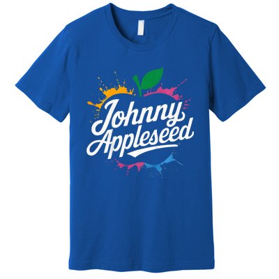 Johnny Appleseed Costume Celebrate Apples Farmer Premium T-Shirt