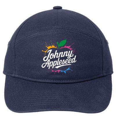 Johnny Appleseed Costume Celebrate Apples Farmer 7-Panel Snapback Hat