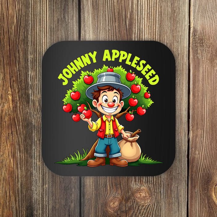 Johnny Appleseed Costume Coaster