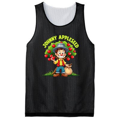 Johnny Appleseed Costume Mesh Reversible Basketball Jersey Tank