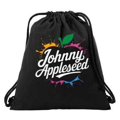 Johnny Appleseed Costume Celebrate Apples Farmer Drawstring Bag