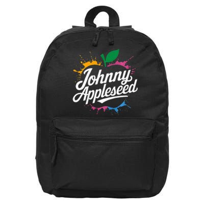 Johnny Appleseed Costume Celebrate Apples Farmer 16 in Basic Backpack