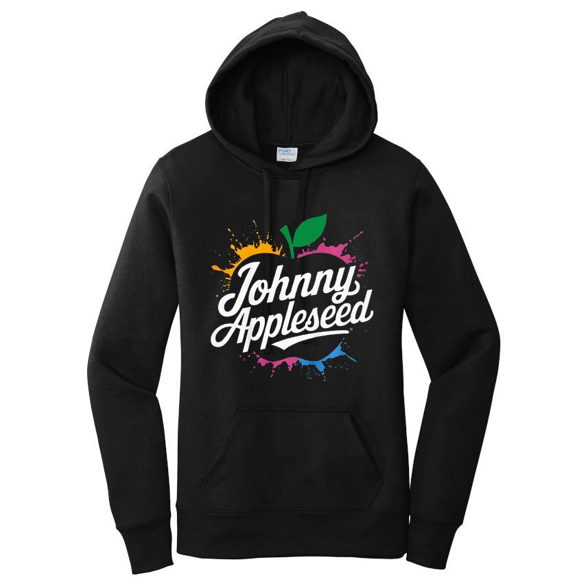 Johnny Appleseed Costume Celebrate Apples Farmer Women's Pullover Hoodie