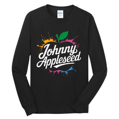 Johnny Appleseed Costume Celebrate Apples Farmer Tall Long Sleeve T-Shirt